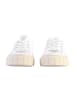 Victoria Sneaker mit Schnürsenkeln Weiß
