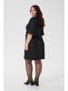 KAFFE curve Kleid KCrizza A-shape in Black Deep