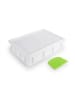relaxdays 2 x Pizzaballenbox in Weiß - (B)40 x (H)7 x (T)30 cm
