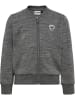 Hummel Reißverschluss Jacke Hmlmini Mädchen in DARK GREY MELANGE