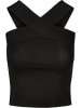 Urban Classics Urban Classics Damen Ladies Cross Top in black