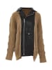 NAEMI Damen Strickjacke in Taupe