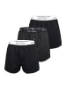 Happy Shorts Boxer Mix in Solid Black