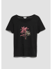 s.Oliver T-Shirt in 99D0_schwarz