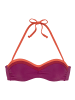 s.Oliver Bügel-Bandeau-Bikini-Top in berry-orange