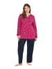 Ulla Popken Pyjama in fuchsia