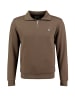 KEY LARGO Sweatshirt 'KLNICK' in braun