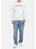 Jack & Jones Sweatshirt / Hoodie Corp in Dunkelblau / weiß