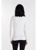 faina Damen Strickpullover in Wollweiss
