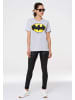 Logoshirt T-Shirt Batman - Logo in grau-meliert