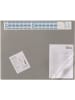 Durable Schreibunterlage 65x52cm Vollsichtfolie grau