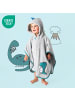 Schlummersack Frottee Badeponcho in Grau