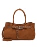 Tamaris TAS Melina Schultertasche Leder 39 cm in cognac