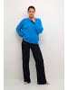 Kaffe Strickpullover KAankra Loose fit in Malibu Blue