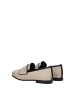 Max Mara Beige Stoff Slip-On Loafer
