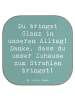 Mr. & Mrs. Panda Tischuntersetzer Spruch Glanz Putzfrau mit Spruch in Meeresbrise