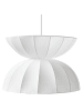 Beliani Pendelleuchten DEBONS in Weiß - (W) 47 x (H) 113 x (L) 47 cm