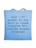 Mr. & Mrs. Panda Tasche Spruch 1937 Geburtstag mit Spruch in Sky Blue