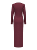 ONLY Kleid in Cabernet