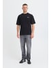 BLEND Rundhalsshirt BHMFloa in Schwarz