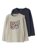 name it Longsleeve 'Vux' 2er Pack in mehrfarbig
