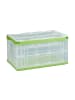 relaxdays 2x Transportbox in Grün - 60 l