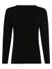 Marie Lund Langarmshirt in schwarz