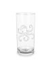 Mr. & Mrs. Panda Blümchentailglas Tintenfisch ohne Spruch in Transparent