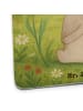 Mr. & Mrs. Panda Bierfilz Hase Blume Design ohne Spruch in Weiß