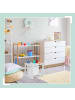 relaxdays 2 x Kindersitzhocker in Weiß -  (B)30 x (H)30 x (T)30 cm