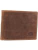 Greenburry Geldbörse Leder 12 cm in brown