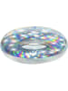 Bestway Schillernder Schwimmring 107cm in silber