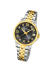 Candino Analog-Armbanduhr Candino Automatik silber, gold mittel (ca. 34mm)