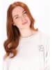 DreiMaster Damen Sweatshirt in Wollweiss Melange