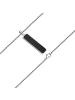 True Rebels Kette aus Edelstahl Achat in silber