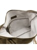 FREDs BRUDER Velvet Wild Schultertasche Leder 59 cm in khaki