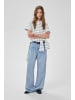 My Essential Wardrobe Poloshirt MWAsla Loose fit in Snow White Striped