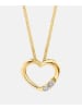 Diamant L'éternel Halskette aus 375 Gelbgold mit 0.05 Karat Diamant