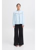 ICHI Langarm-Bluse IXSASSY Regular fit in Cashmere Blue