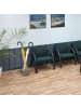 relaxdays Regenschirmständer in Silber - (B)13,5 x (H)52,5 x (T)13,5 cm