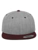  Flexfit Snapback in h.grey/maroon