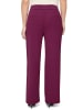 Zero  Stoffhose mit elastischem Bund 28 Inch in Magenta Purple