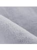 KADIMA DESIGN Teppich Kurzflor Waschbar Einfarbig NECKAR Strapazierfähig OEKO-TEX in Silber