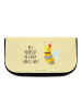Mr. & Mrs. Panda Organizer Biene Blume mit Spruch in Gelb Pastell
