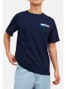 Jack & Jones T-Shirt Corp in Navy blazer / small print