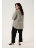 KAFFE curve Langarm-Bluse KCoda Loose fit in Vetiver Melange