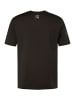 JP1880 Kurzarm T-Shirt in schwarz