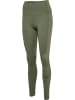 Hummel Leggings Hmlhiit Damen in DEEP LICHEN GREEN
