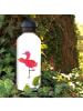 Mr. & Mrs. Panda Wasserflasche Flamingo Yoga ohne Spruch in Weiß