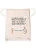Mr. & Mrs. Panda wander rucksack Maus Pinguin Geburtstag mit Spruch in Creme
